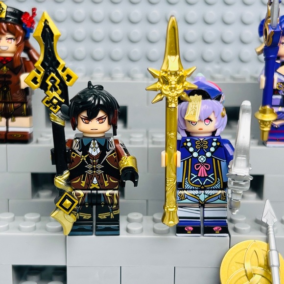 Genshin Impact Custom Minifigures Lot of 4 - Picture 2 of 7